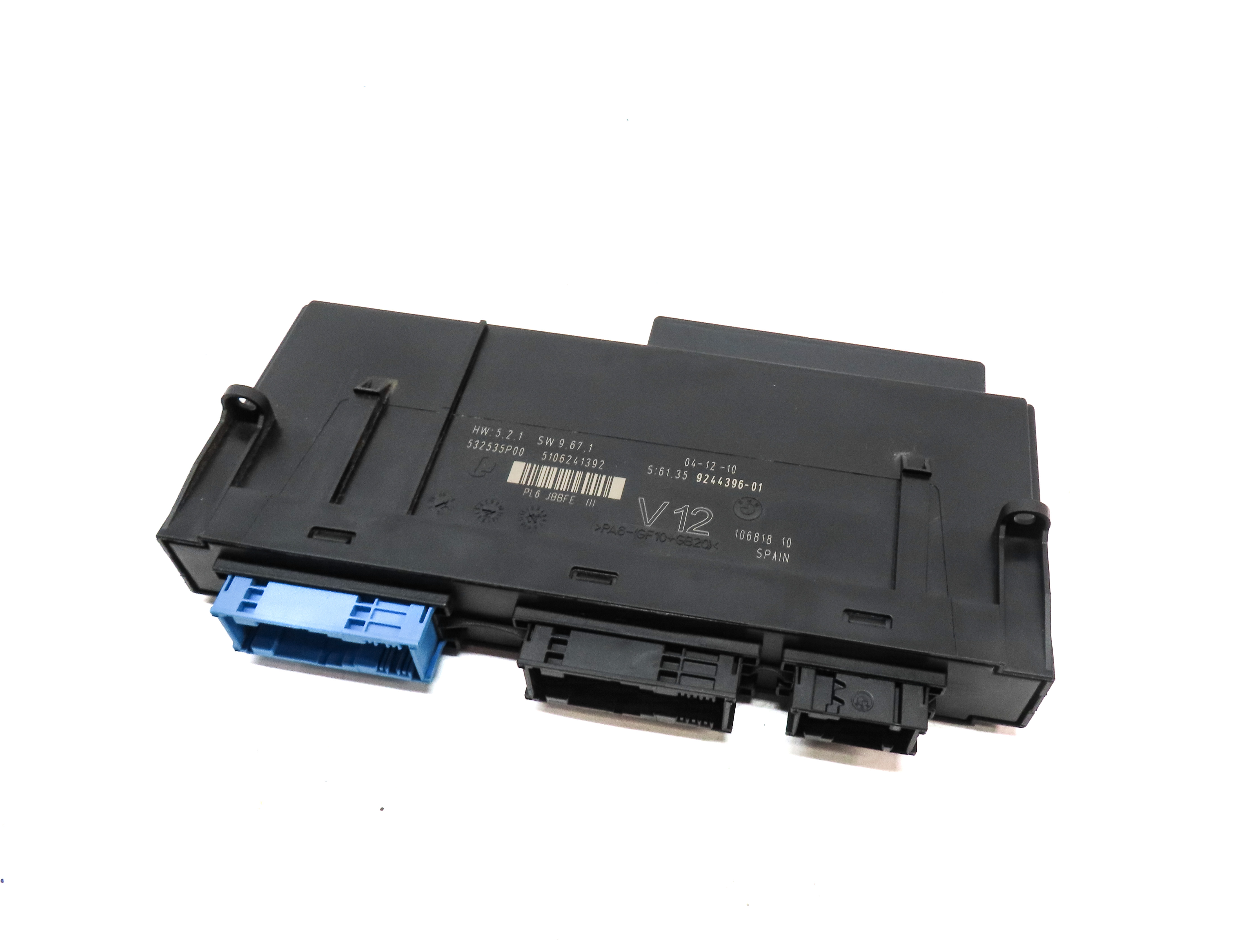 2010-2011 BMW 528i 535i 550i 535iGT 550iGT (F07 F10) MAIN BODY CONTROL MODULE — exact item pictured